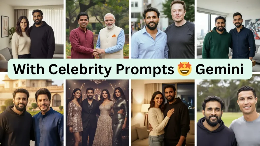 Gemini Celebrity Prompts