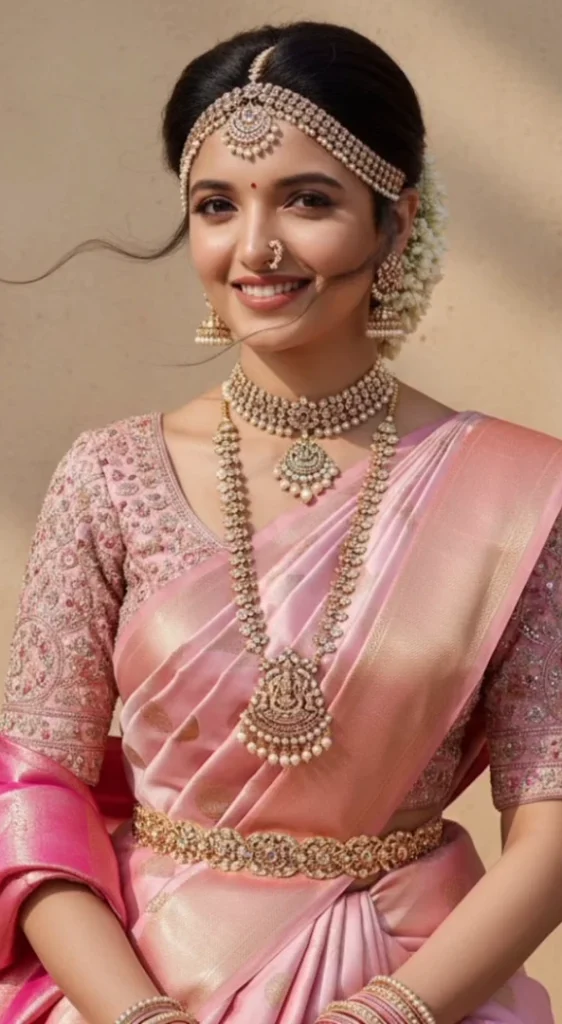 Kanjeevaram Saree Photo Prompts 1