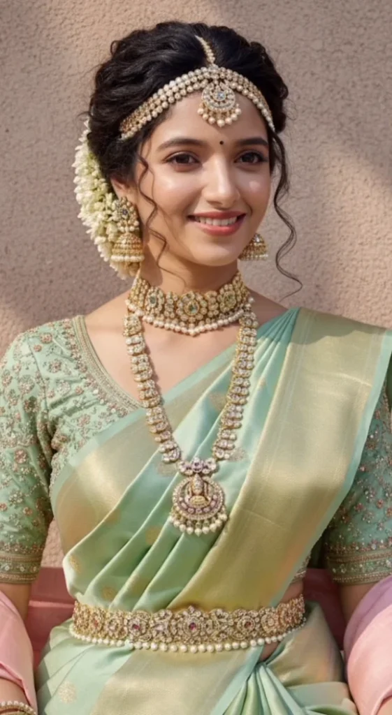 Kanjeevaram Saree Photo Prompts 2